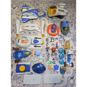 Fisher Price Imaginext Miles From Tomorrowland Huge Vehicles Figures Lot